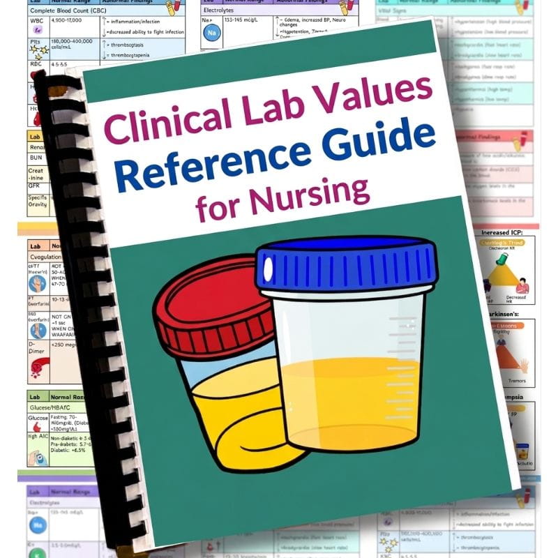 Clinical Lab Values Reference Guide for Nursing-Studici