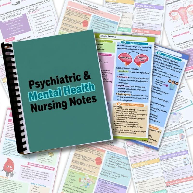 Psychiatric and Mental Health Nursing Notes-Studici