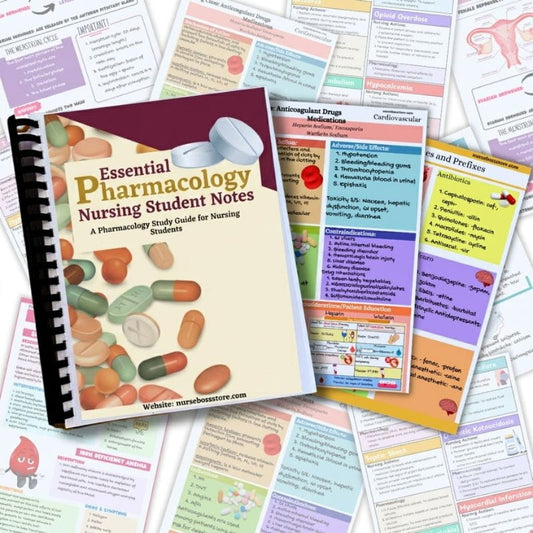Essential Pharmacology Nursing Student Notes-Studici
