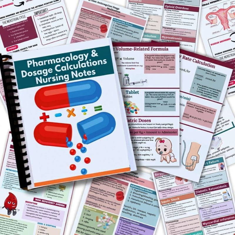 Pharmacology and Dosage Calculations Nursing Notes-Studici
